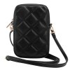 Guess Torebka GUWBZPSQSSGKczarny/black Zip Quilted 4G